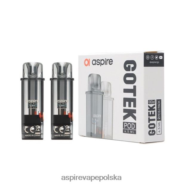 Aspire gotek pod (edycja ponownie napełniona 4,5 ml) kompatybilny z gotek x i gotek sT60R232 Aspire Vape Amazon