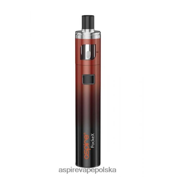 Aspire Pockex zestaw z okazji rocznicy czerwony gradient T60R120 Aspire Vape