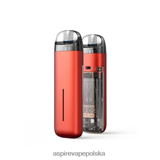 Aspire Flexus szczyt czerwony T60R2 Aspire Vape Amazon