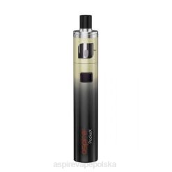 Aspire Vape Polska - Aspire Pockex Zestaw edycji rocznicowej 20FF119 Gradient złota