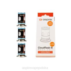 Aspire Vape Price - Aspire Cloudflask III Cewka siatki 0,17 OHM/3 szt. 20FF207